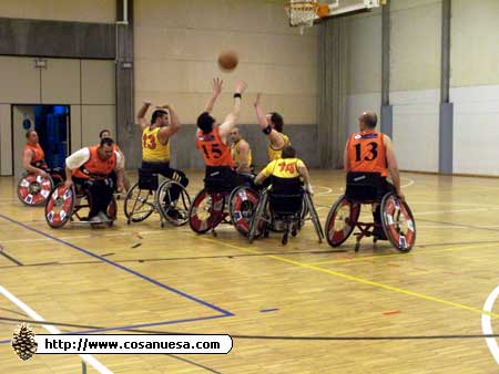 Foto: 16ª Jornada Liga Nacional de Baloncesto en silla de ruedas 2006-2007