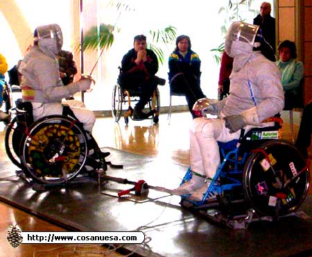 Foto: Open de Cataluña de Esgrima en silla de ruedas