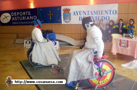 Foto: VI Trofeo 'Ciudad de Oviedo' de Esgrima en silla de ruedas